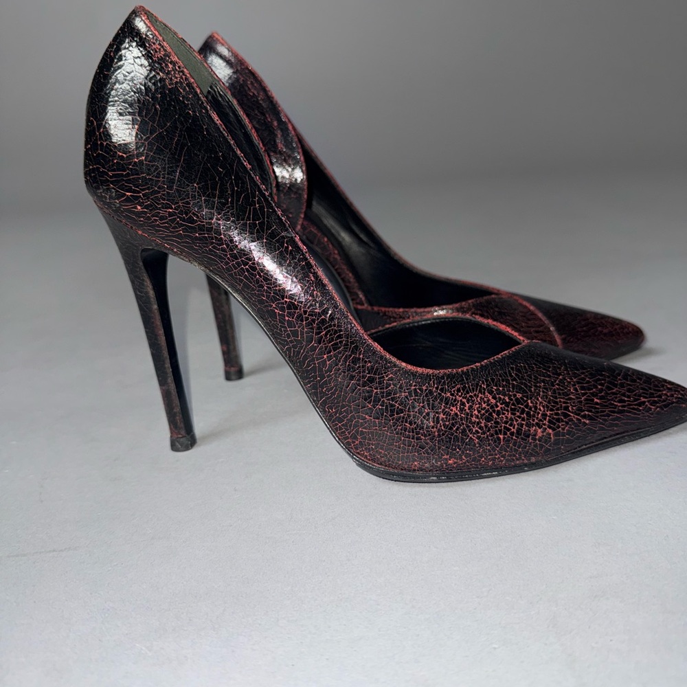 Just Cavalli Black and Red Women's Heels